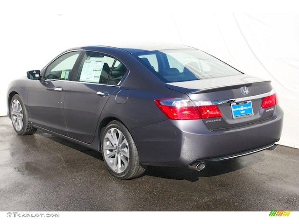 2013 Accord Sport Sedan - Modern Steel Metallic / Black photo #5