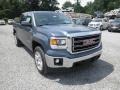 Stealth Gray Metallic 2014 GMC Sierra 1500 SLE Crew Cab 4x4 Exterior