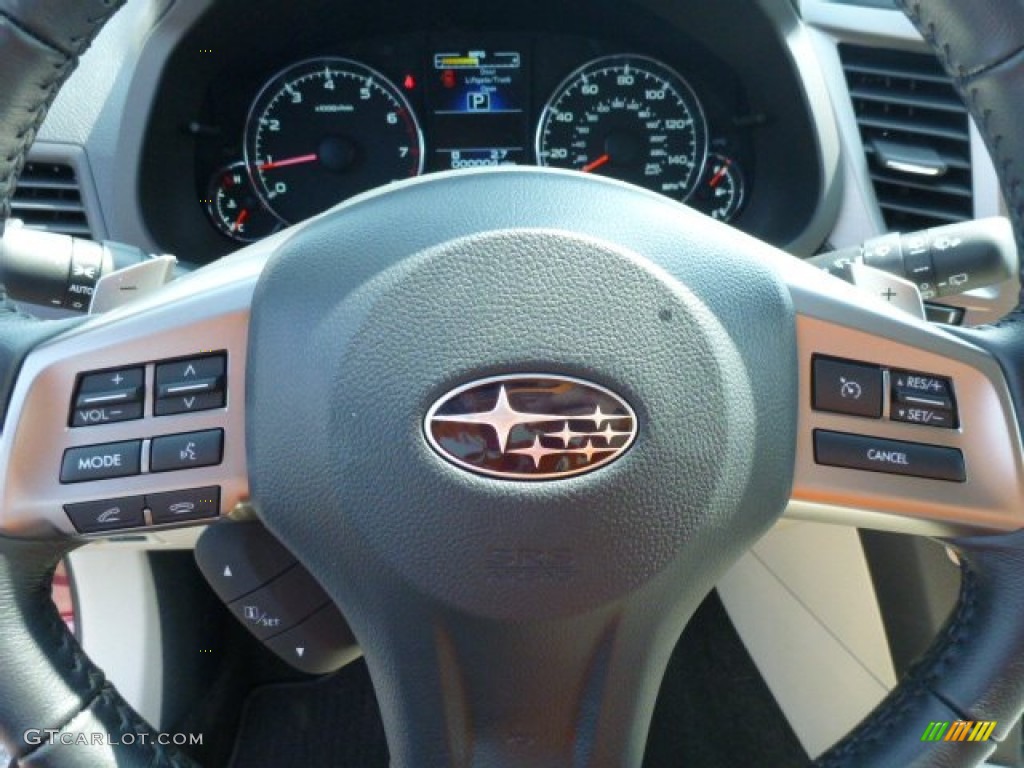 2014 Outback 2.5i Limited - Venetian Red Pearl / Ivory photo #18