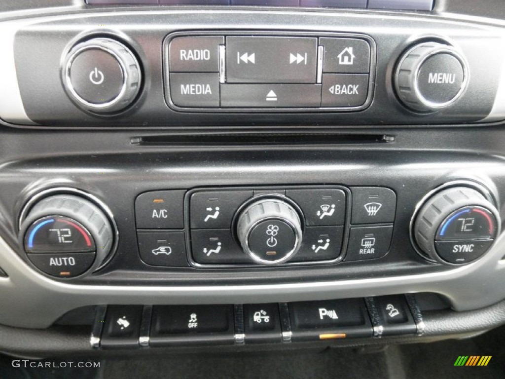 2014 GMC Sierra 1500 SLE Crew Cab 4x4 Controls Photo #82163703