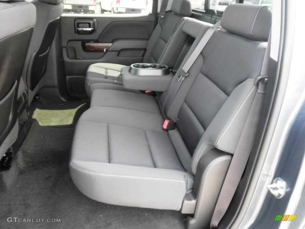 2014 GMC Sierra 1500 SLE Crew Cab 4x4 Rear Seat Photo #82164038
