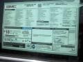 2014 GMC Sierra 1500 SLE Crew Cab 4x4 Window Sticker