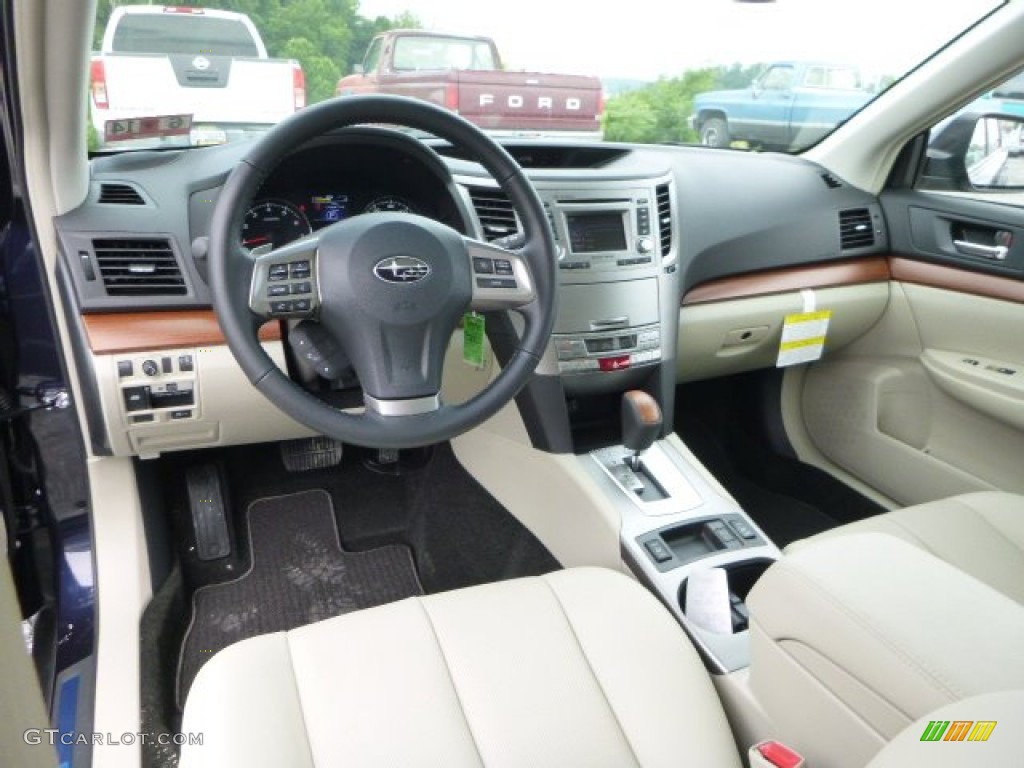 Ivory Interior 2014 Subaru Outback 2.5i Limited Photo #82164383