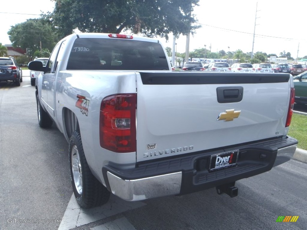 2013 Silverado 1500 LT Extended Cab 4x4 - Silver Ice Metallic / Ebony photo #4