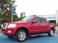 Red Fire 2007 Ford Explorer Sport Trac Limited