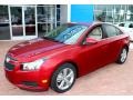 2013 Crystal Red Metallic Tintcoat Chevrolet Cruze LT  photo #12