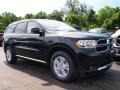 2013 Brilliant Black Crystal Pearl Dodge Durango Crew AWD  photo #2