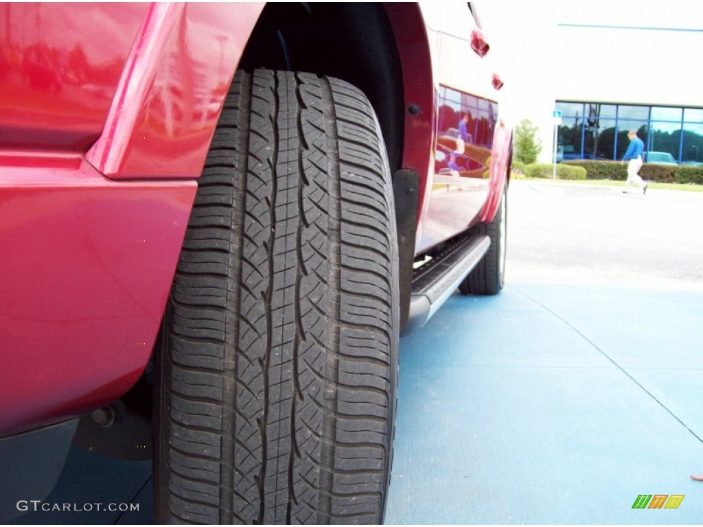 2007 Explorer Sport Trac Limited - Red Fire / Dark Charcoal/Camel photo #12
