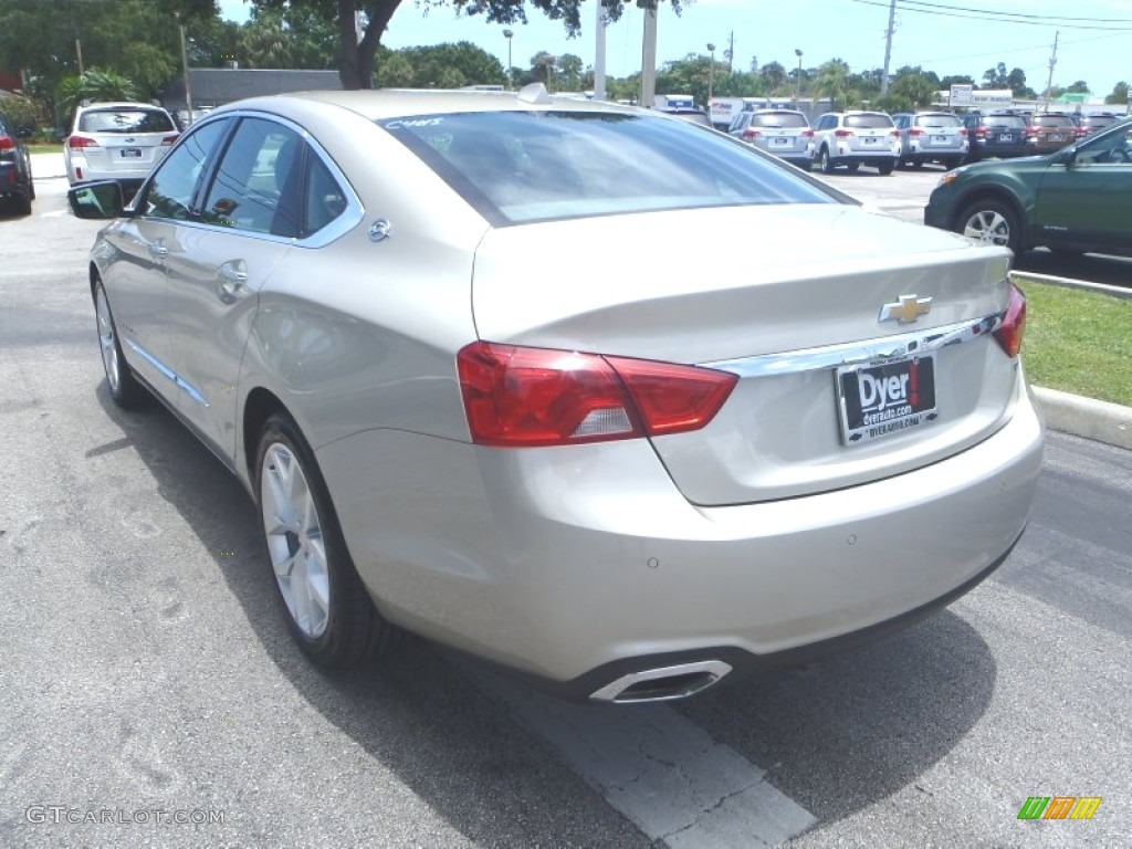 2014 Impala LTZ - Champagne Silver Metallic / Jet Black/Dark Titanium photo #4