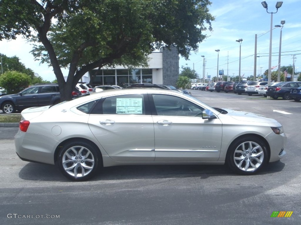 Champagne Silver Metallic 2014 Chevrolet Impala LTZ Exterior Photo #82166006