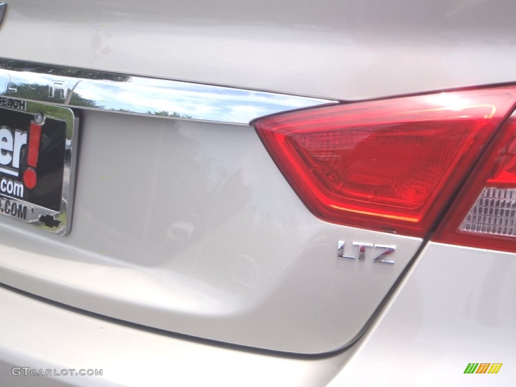 2014 Impala LTZ - Champagne Silver Metallic / Jet Black/Dark Titanium photo #9