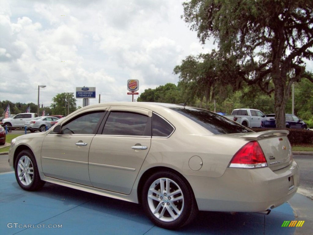 2012 Impala LTZ - Gold Mist Metallic / Neutral photo #3