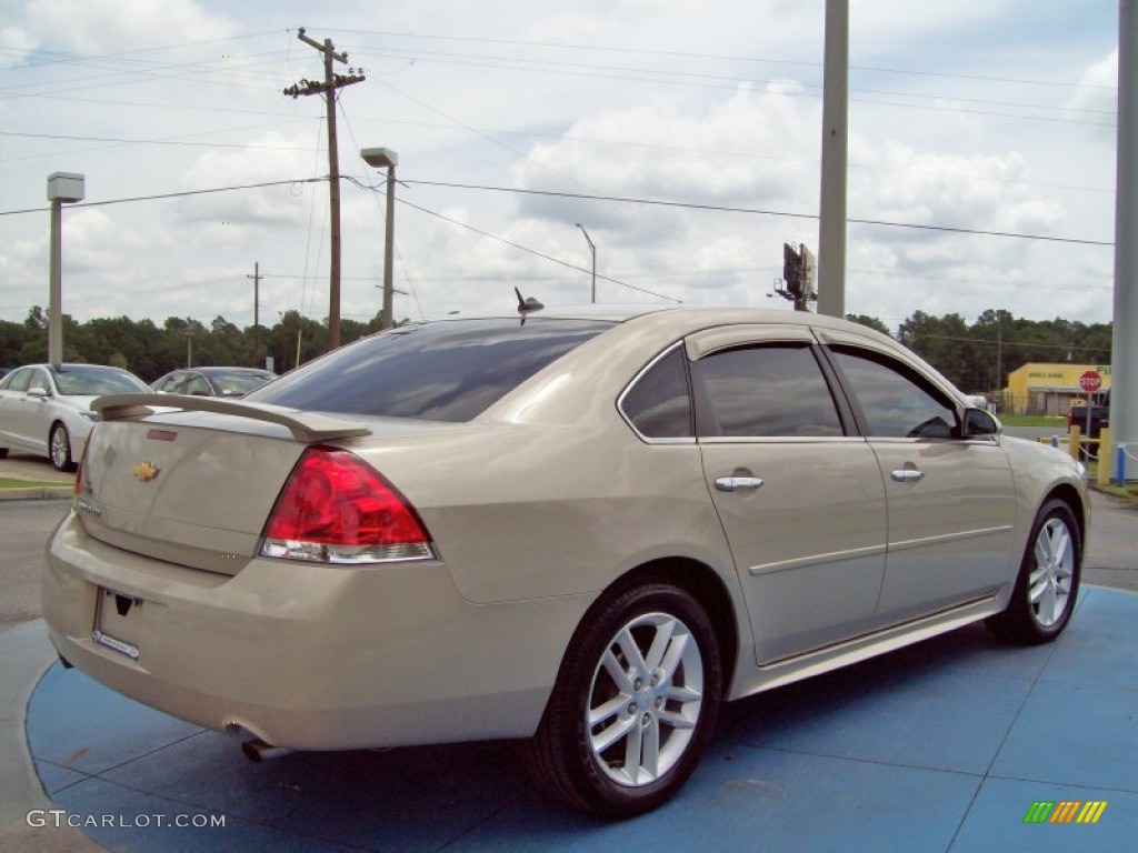 2012 Impala LTZ - Gold Mist Metallic / Neutral photo #5