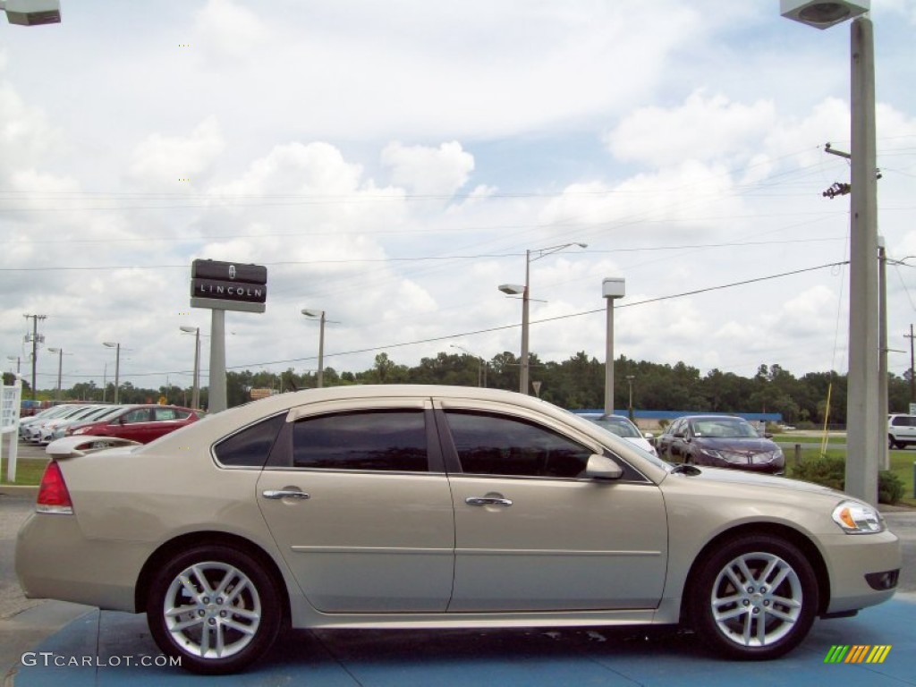 2012 Impala LTZ - Gold Mist Metallic / Neutral photo #6