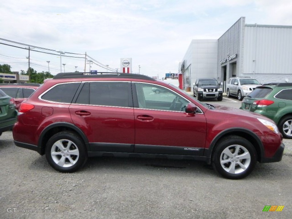 Venetian Red Pearl 2014 Subaru Outback 2.5i Premium Exterior Photo #82166468