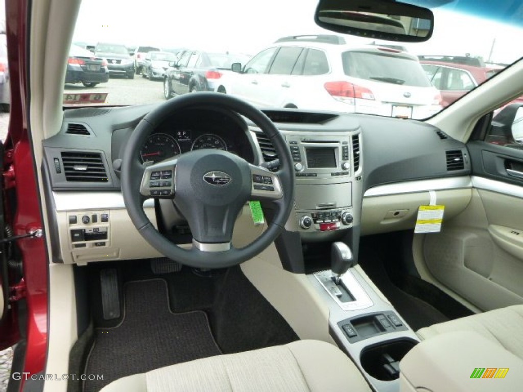 Ivory Interior 2014 Subaru Outback 2.5i Premium Photo #82166696