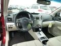 Ivory 2014 Subaru Outback 2.5i Premium Interior Color