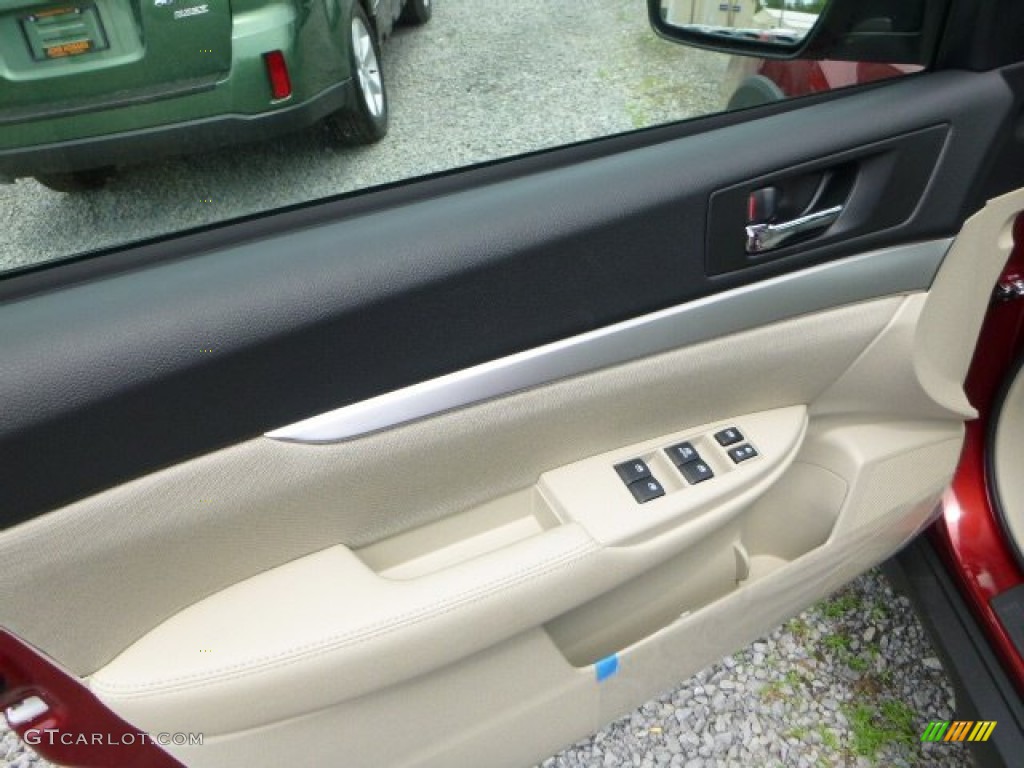 2014 Subaru Outback 2.5i Premium Ivory Door Panel Photo #82166736