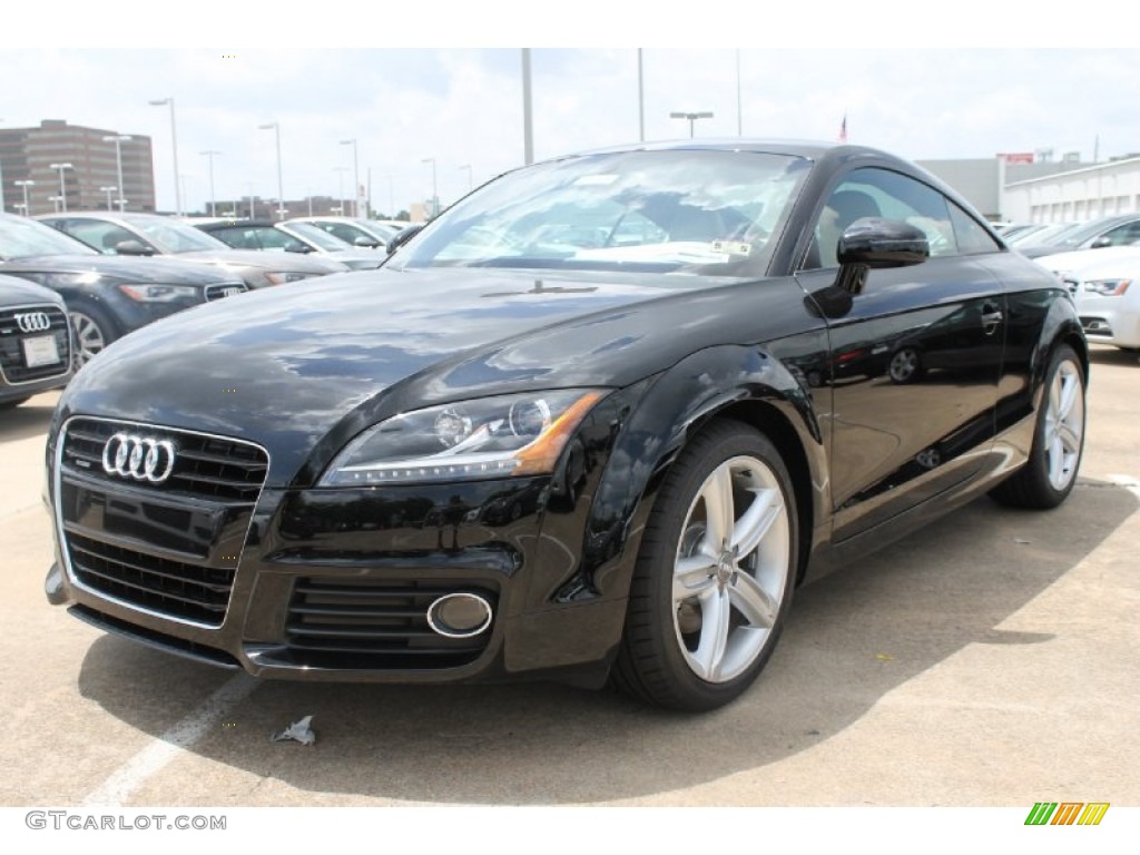 Brilliant Black 2013 Audi TT 2.0T quattro Coupe Exterior Photo #82167345