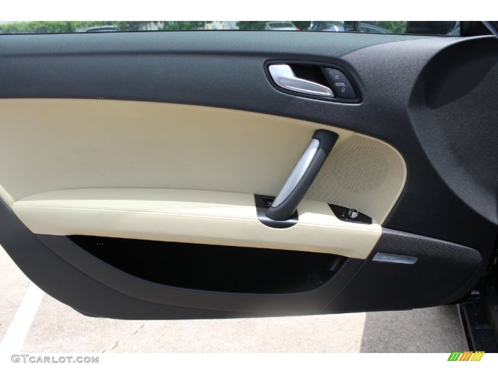 2013 Audi TT 2.0T quattro Coupe Luxor Beige Door Panel Photo #82167522