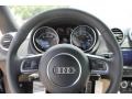 2013 Audi TT Luxor Beige Interior Steering Wheel Photo