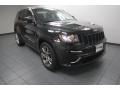 Brilliant Black Crystal Pearl 2013 Jeep Grand Cherokee SRT8 4x4