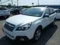 2014 Satin White Pearl Subaru Outback 3.6R Limited  photo #7