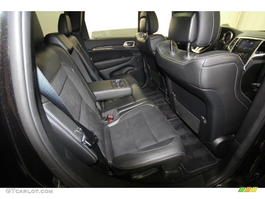 2013 Jeep Grand Cherokee SRT8 4x4 Rear Seat Photo #82169570