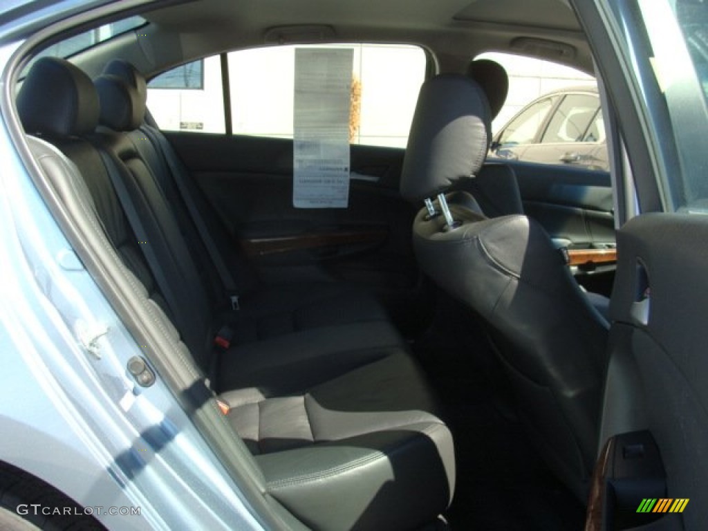 2012 Accord EX-L Sedan - Celestial Blue Metallic / Black photo #13