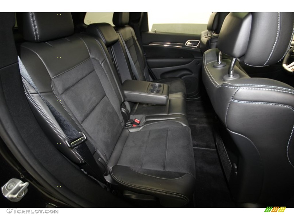 2013 Jeep Grand Cherokee SRT8 4x4 Rear Seat Photo #82169608