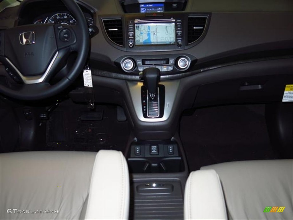2013 CR-V EX-L - Urban Titanium Metallic / Beige photo #6