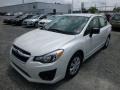 2013 Satin White Pearl Subaru Impreza 2.0i 4 Door  photo #7