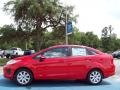 2013 Race Red Ford Fiesta SE Sedan  photo #2