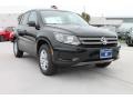 Deep Black Metallic - Tiguan S Photo No. 1
