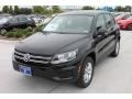 Deep Black Metallic - Tiguan S Photo No. 3