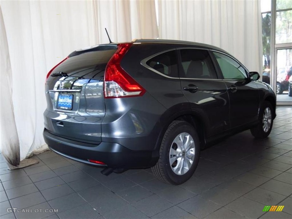 2013 CR-V EX-L - Polished Metal Metallic / Gray photo #3