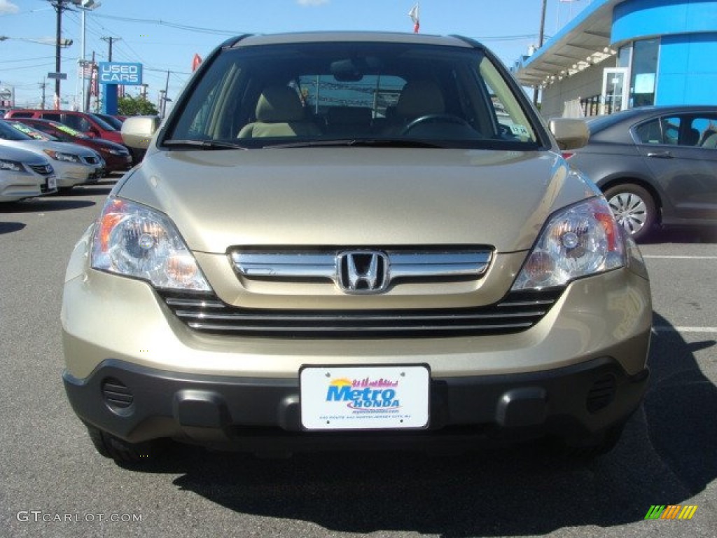2009 CR-V EX-L 4WD - Borrego Beige Metallic / Ivory photo #2