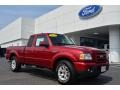 Torch Red 2010 Ford Ranger Sport SuperCab 4x4