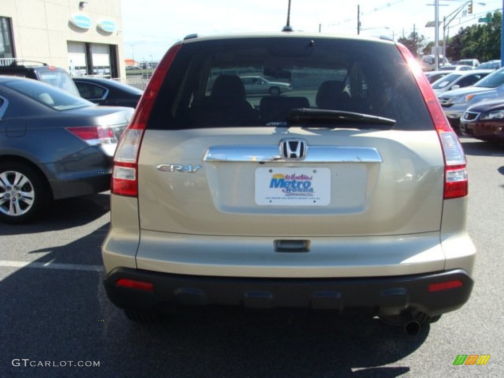 2009 CR-V EX-L 4WD - Borrego Beige Metallic / Ivory photo #5