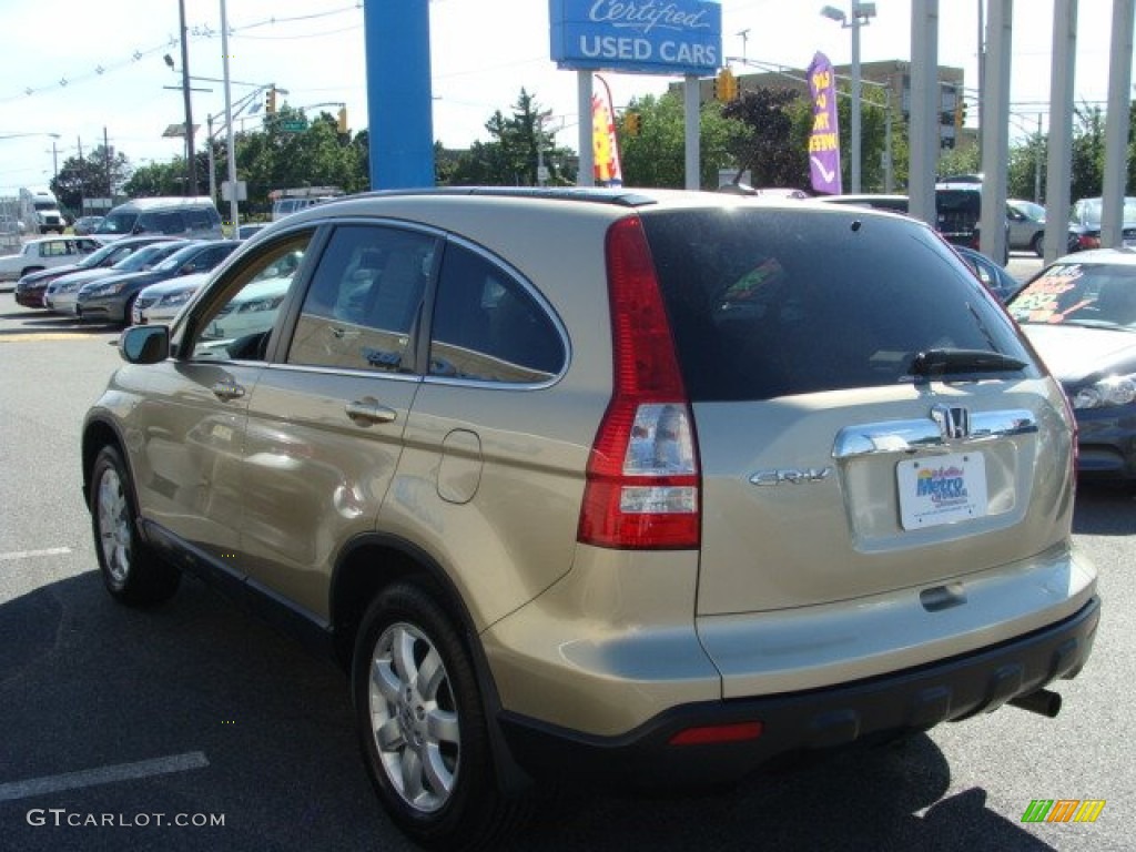 2009 CR-V EX-L 4WD - Borrego Beige Metallic / Ivory photo #6
