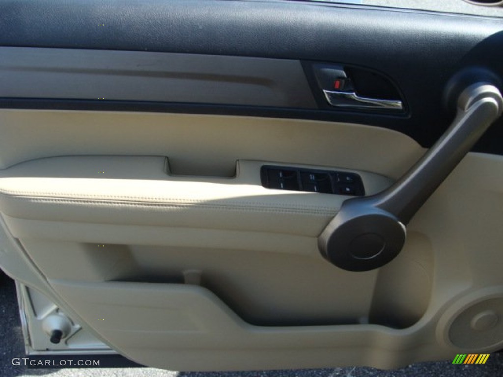 2009 CR-V EX-L 4WD - Borrego Beige Metallic / Ivory photo #7