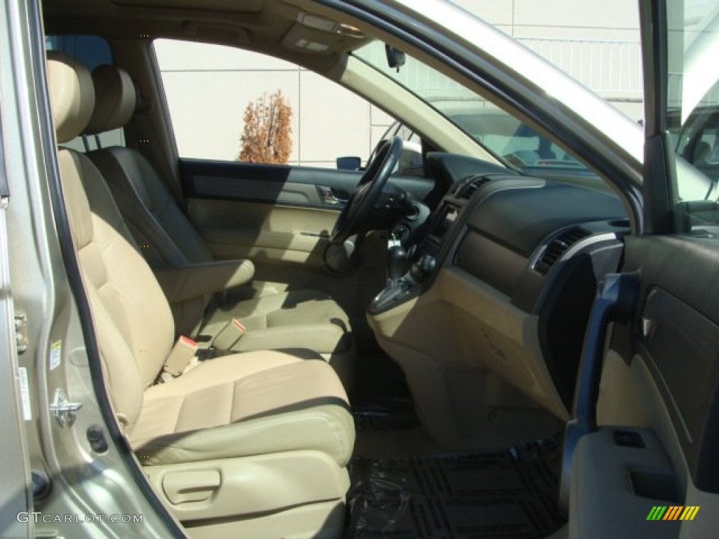 2009 CR-V EX-L 4WD - Borrego Beige Metallic / Ivory photo #9