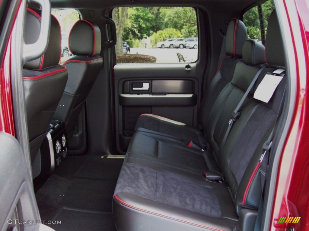 2013 Ford F150 FX2 SuperCrew Rear Seat Photo #82173211