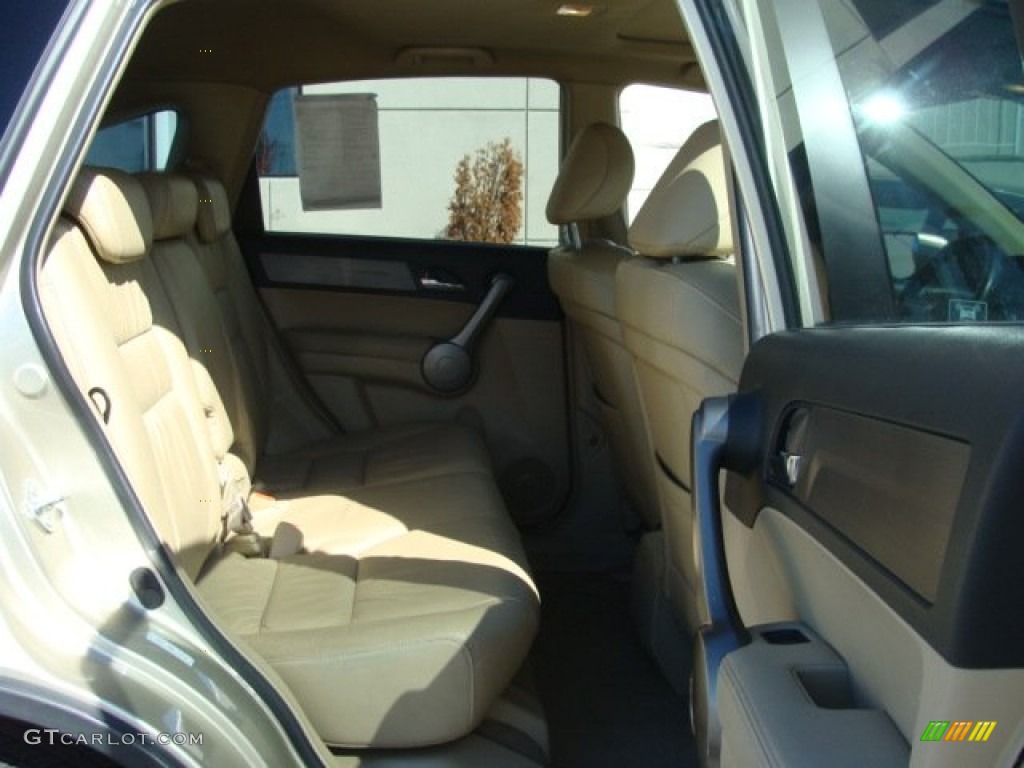 2009 CR-V EX-L 4WD - Borrego Beige Metallic / Ivory photo #13