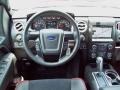 2013 Ford F150 FX Sport Appearance Black/Red Interior Dashboard Photo