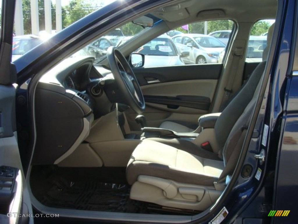 2008 Accord LX Sedan - Royal Blue Pearl / Gray photo #8
