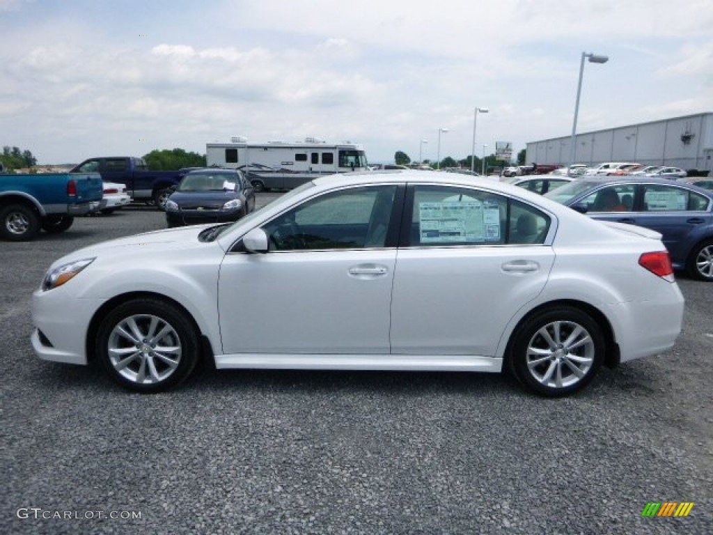 Satin White Pearl 2014 Subaru Legacy 2.5i Limited Exterior Photo #82174351