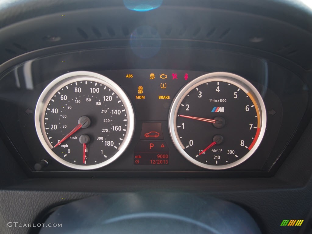 2010 BMW X5 M Standard X5 M Model Gauges Photo #82174741