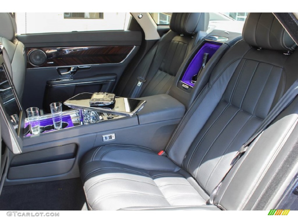 2013 Jaguar XJ XJL Ultimate Rear Seat Photo #82174862
