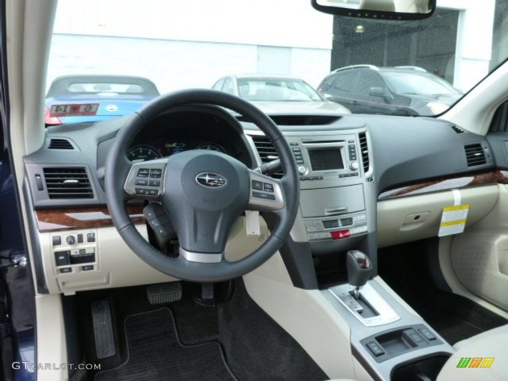 2014 Subaru Legacy 2.5i Limited Ivory Dashboard Photo #82174934